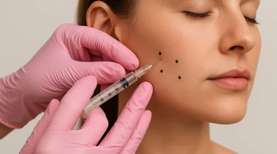 Facial lines consultation at London Essex Aesthetics