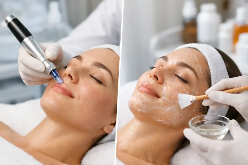 Microneedling vs Chemical Peels in London & Essex