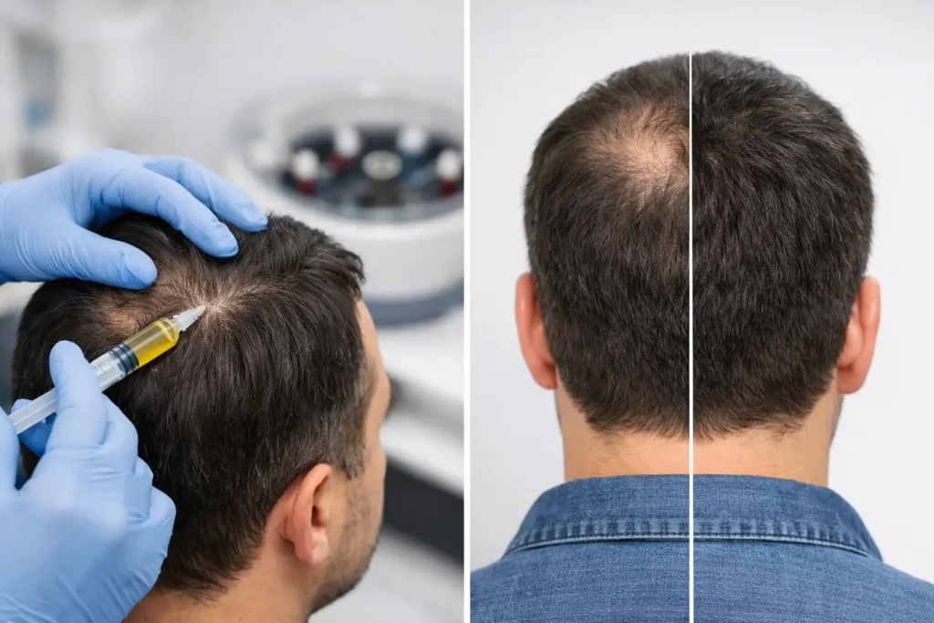 PRP Hair Treatment Results: What to Expect